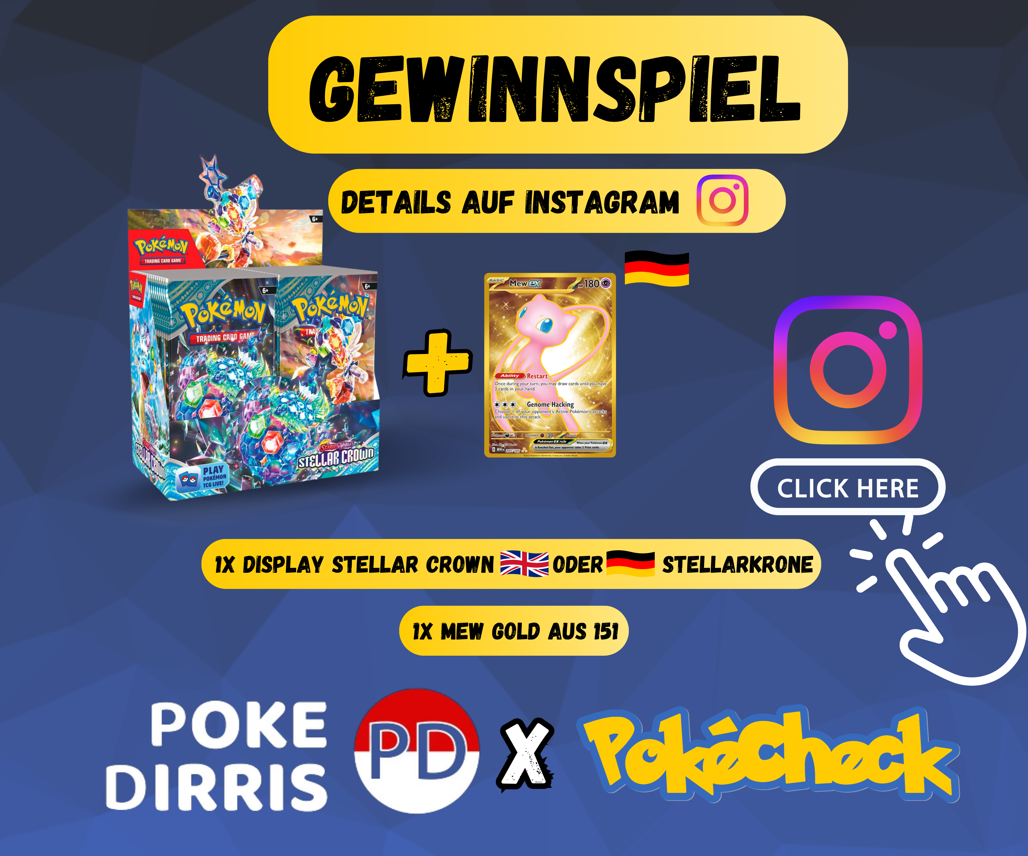 Instagram Gewinnspiel PokeDirris