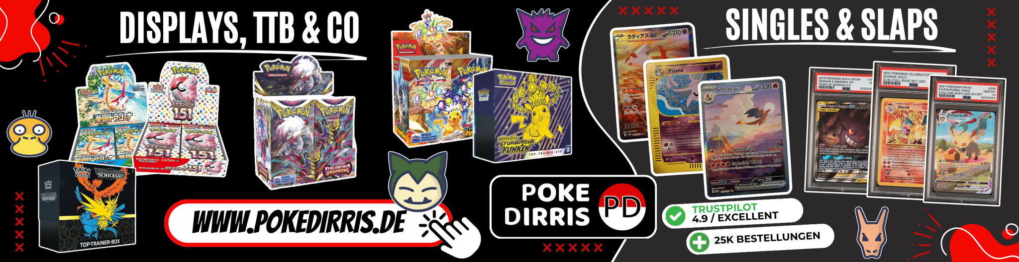 PokeDirris Shop Banner