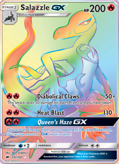 Salazzle GX 151/147