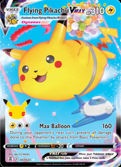 Flying Pikachu VMAX 07/25