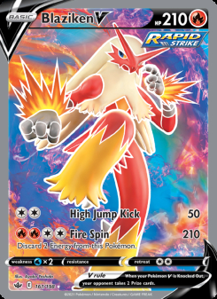 Blaziken V 161/198