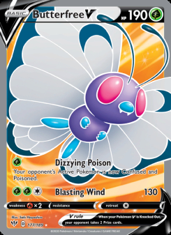 Butterfree V 177/189