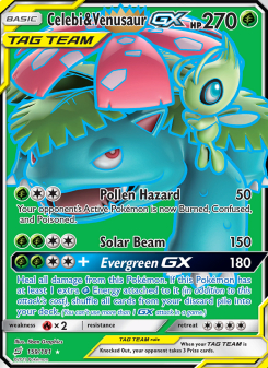 Celebi & Venusaur GX 159/181