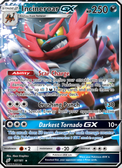 Incineroar GX 097/181