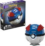 Mega Pokémon Superball mit Lichtern und Aufsteller (13 cm)